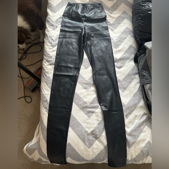 Aritzia Wilfred “Leather” Leggings - Picture 1 of 2